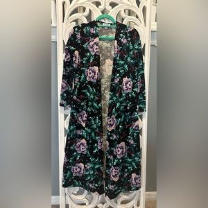 NWT Small Lularoe Sarah Floral Cardigan